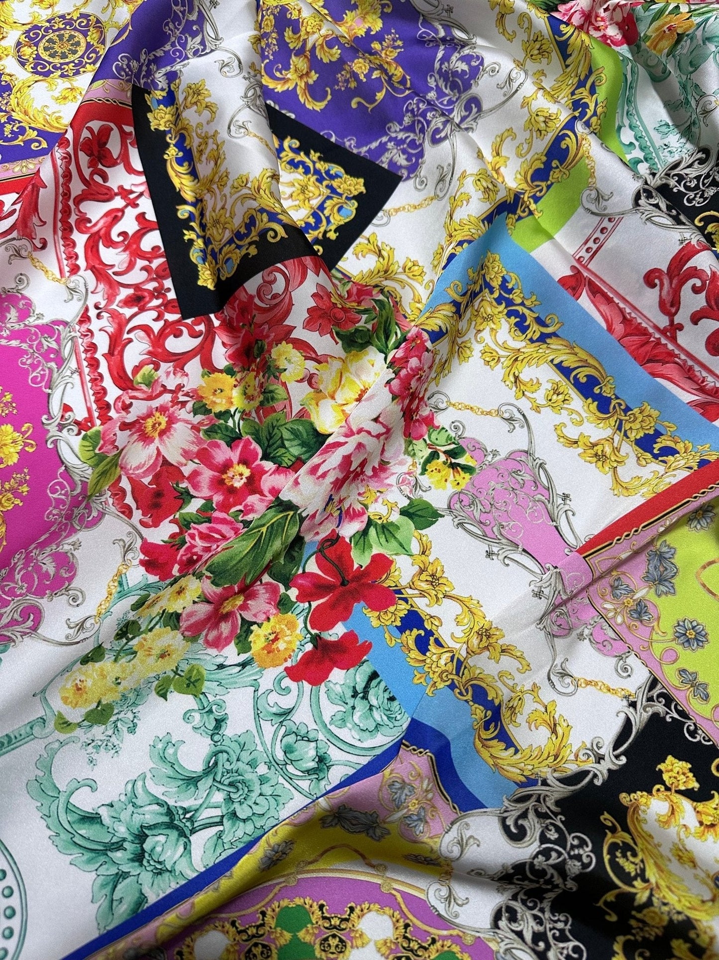 Baroque Pattern Fabric