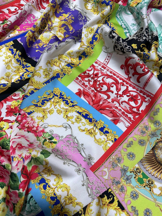 Baroque Pattern Fabric