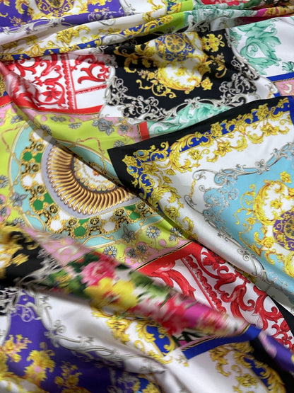 Baroque Pattern Fabric