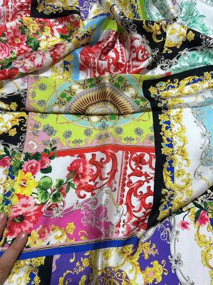 Baroque Pattern Fabric