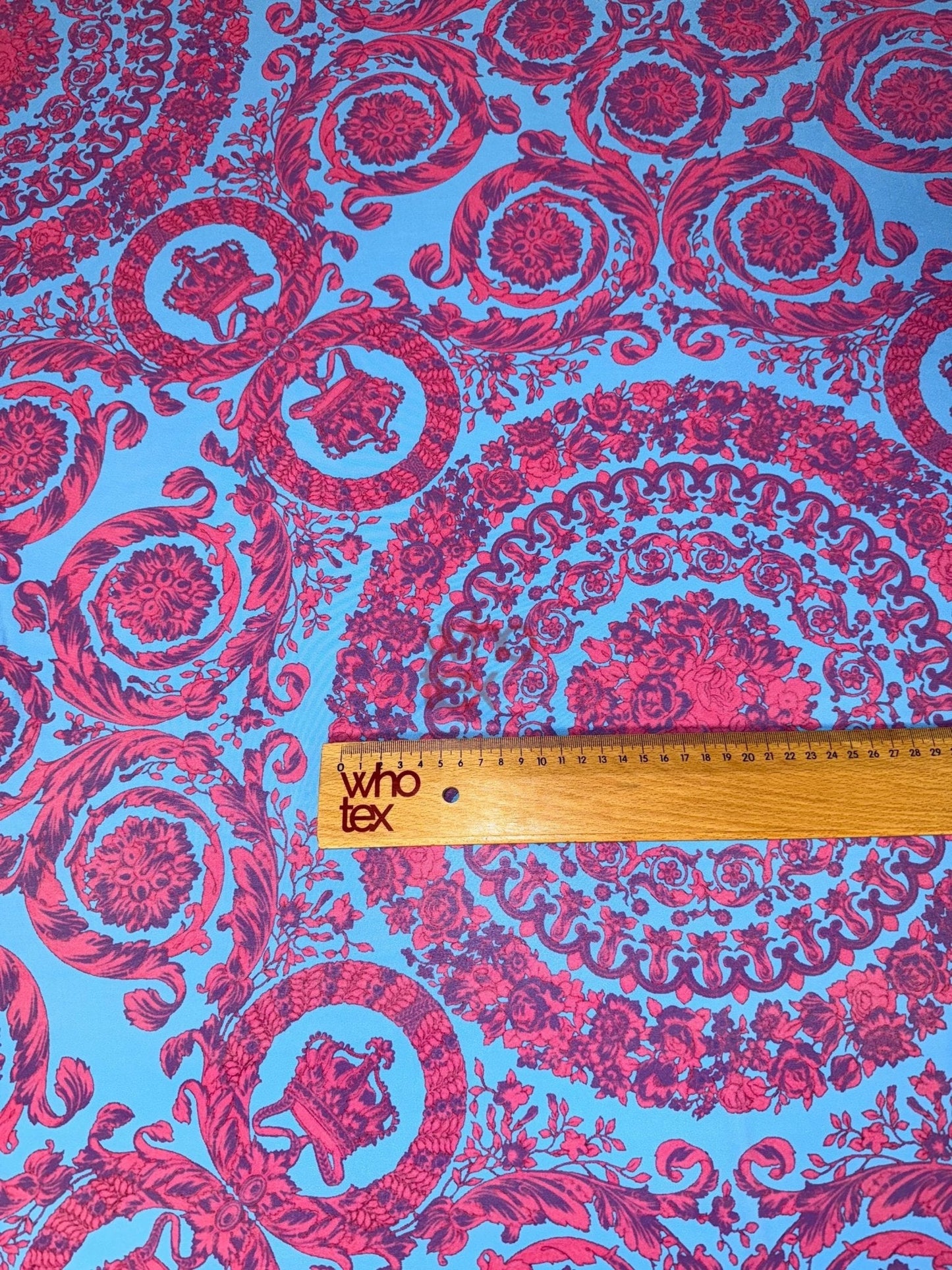 Baroque Pattern Fabric