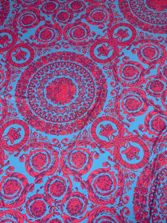 Baroque Pattern Fabric