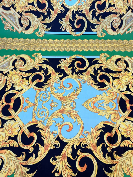 Baroque Silky Crepe Fabric