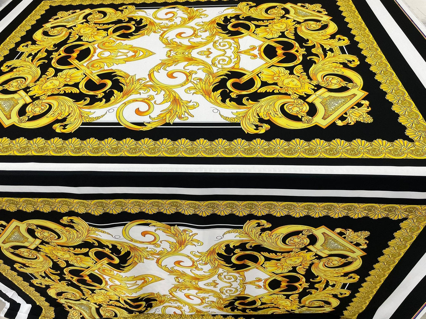 Baroque Silky Crepe Fabric
