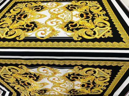 Baroque Silky Crepe Fabric