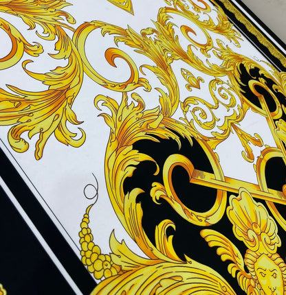 Baroque Silky Crepe Fabric