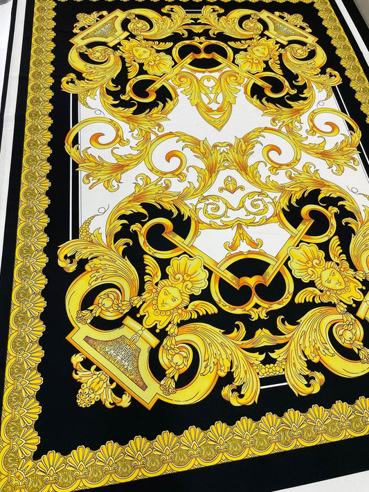 Baroque Silky Crepe Fabric
