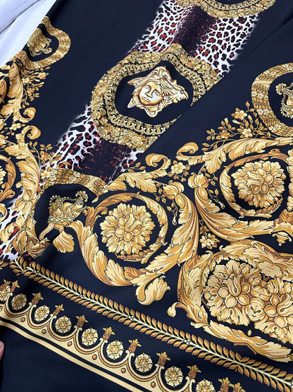 Baroque Leopard Fabric