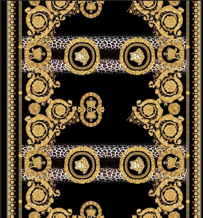 Baroque Leopard Fabric