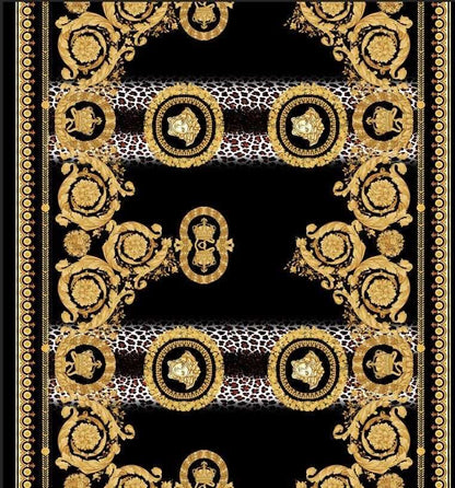 Baroque Leopard Fabric – Multiple Fabric Options, Sold by Metre