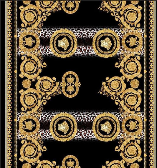 Baroque Leopard Fabric