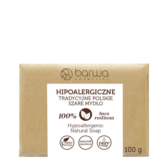 Barwa Hypoallergenic Traditional Gray Polish Soap Bar