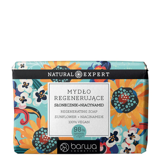 Barwa Natural Expert Regenerating Soap Bar Sunflower & Niacinamide