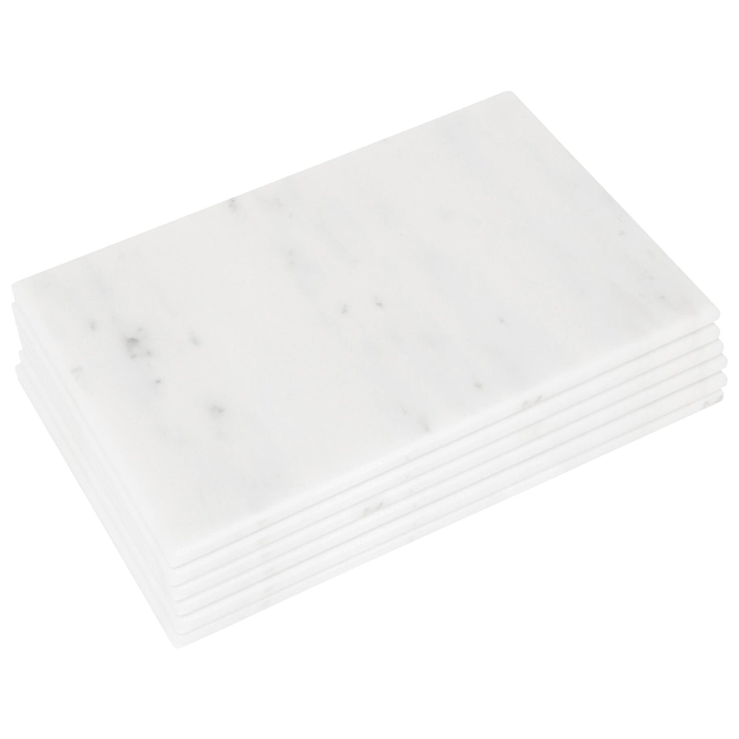 Rectangle Marble Placemats - 40cm x 30cm - Pack of 6