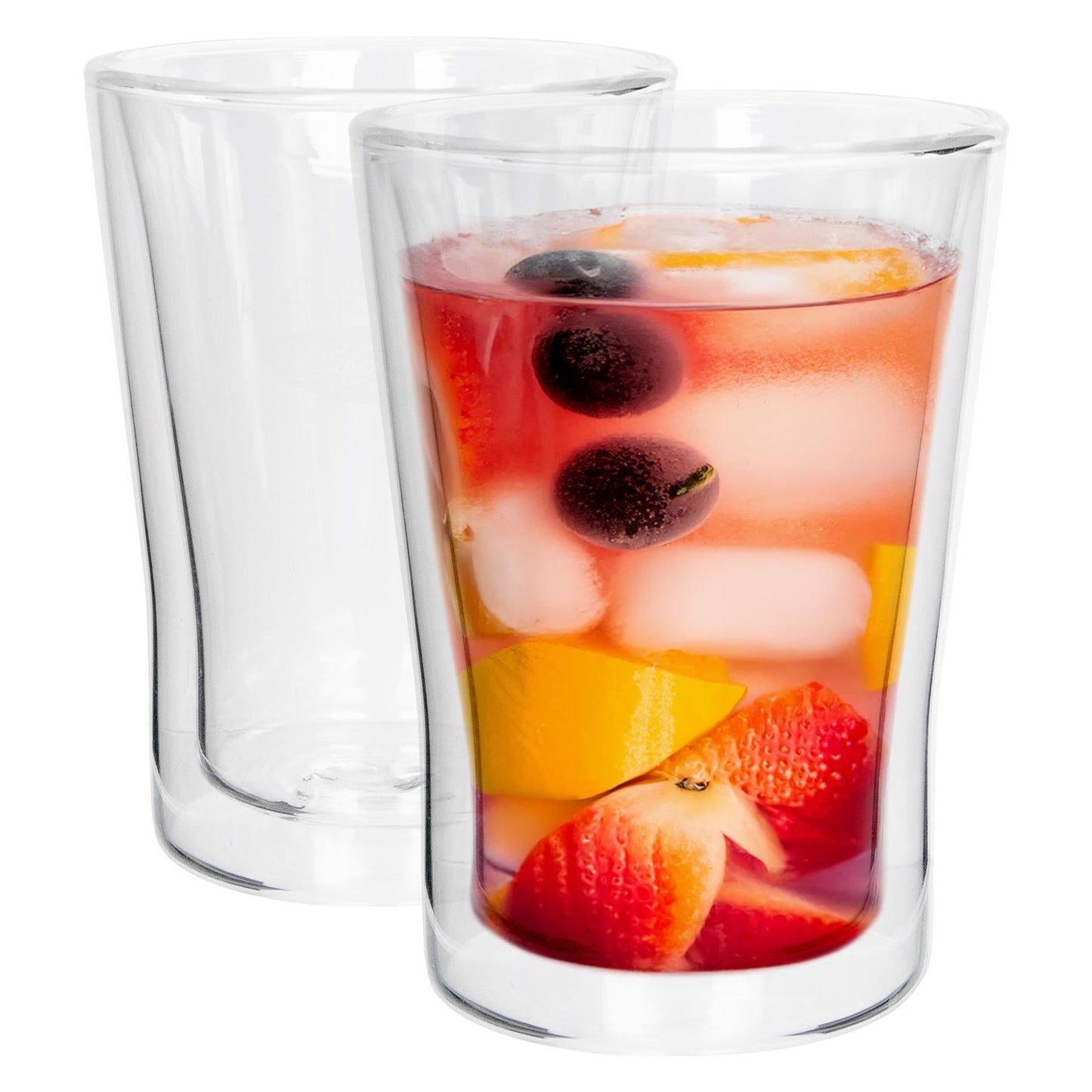 360ml Double-Walled Glasses Set - Pack of 2