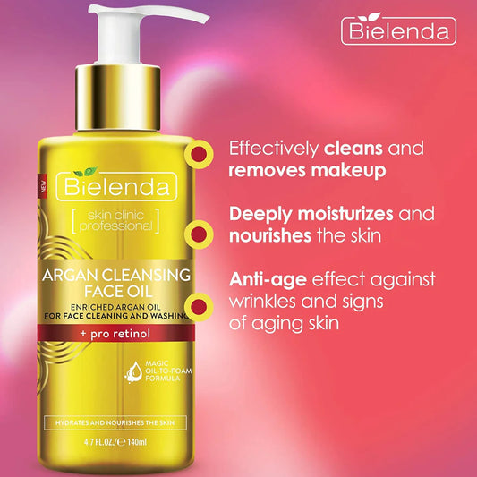 Bielenda Argan Cleansing Face Oil Pro-Retinol