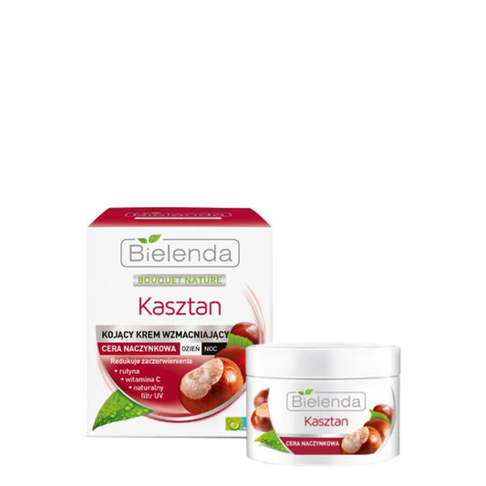 Bielenda Chestnut Extract for Capillary Skin Day Night Face Cream