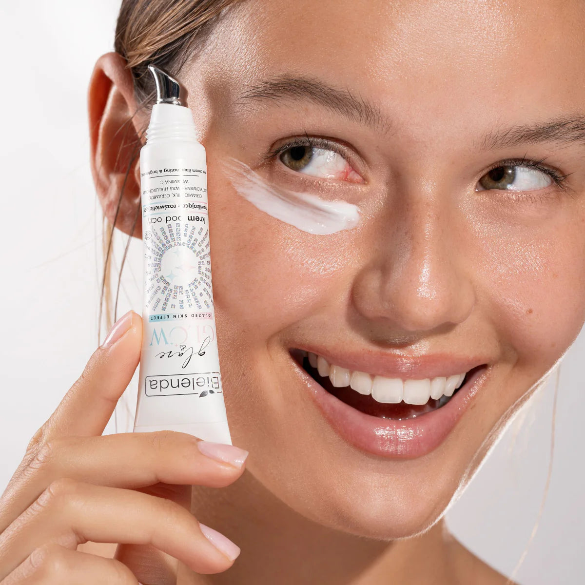 Bielenda Glaze & Glow Brightening Illuminating Eye Cream Glazed Skin Effect