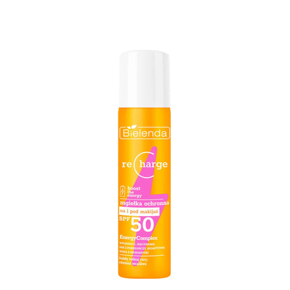 Bielenda Recharge Protective Mist SPF50 On/Under Makeup