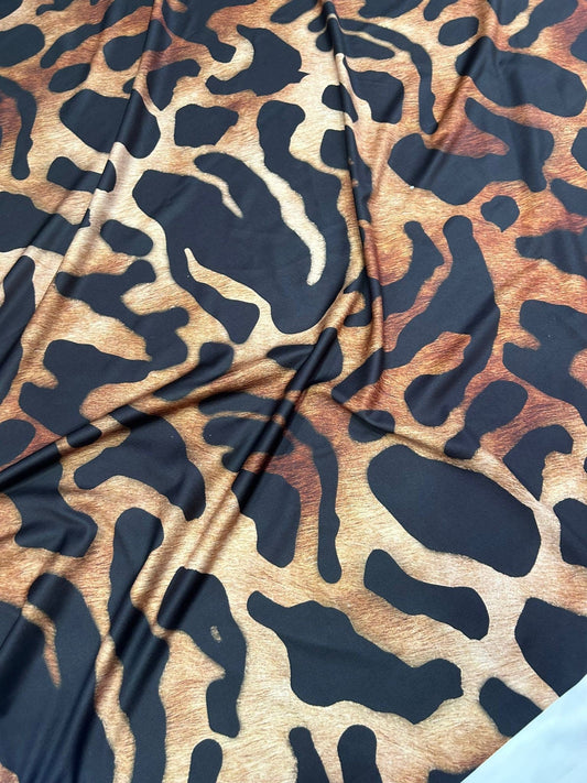 Big Leopard Print Fabric