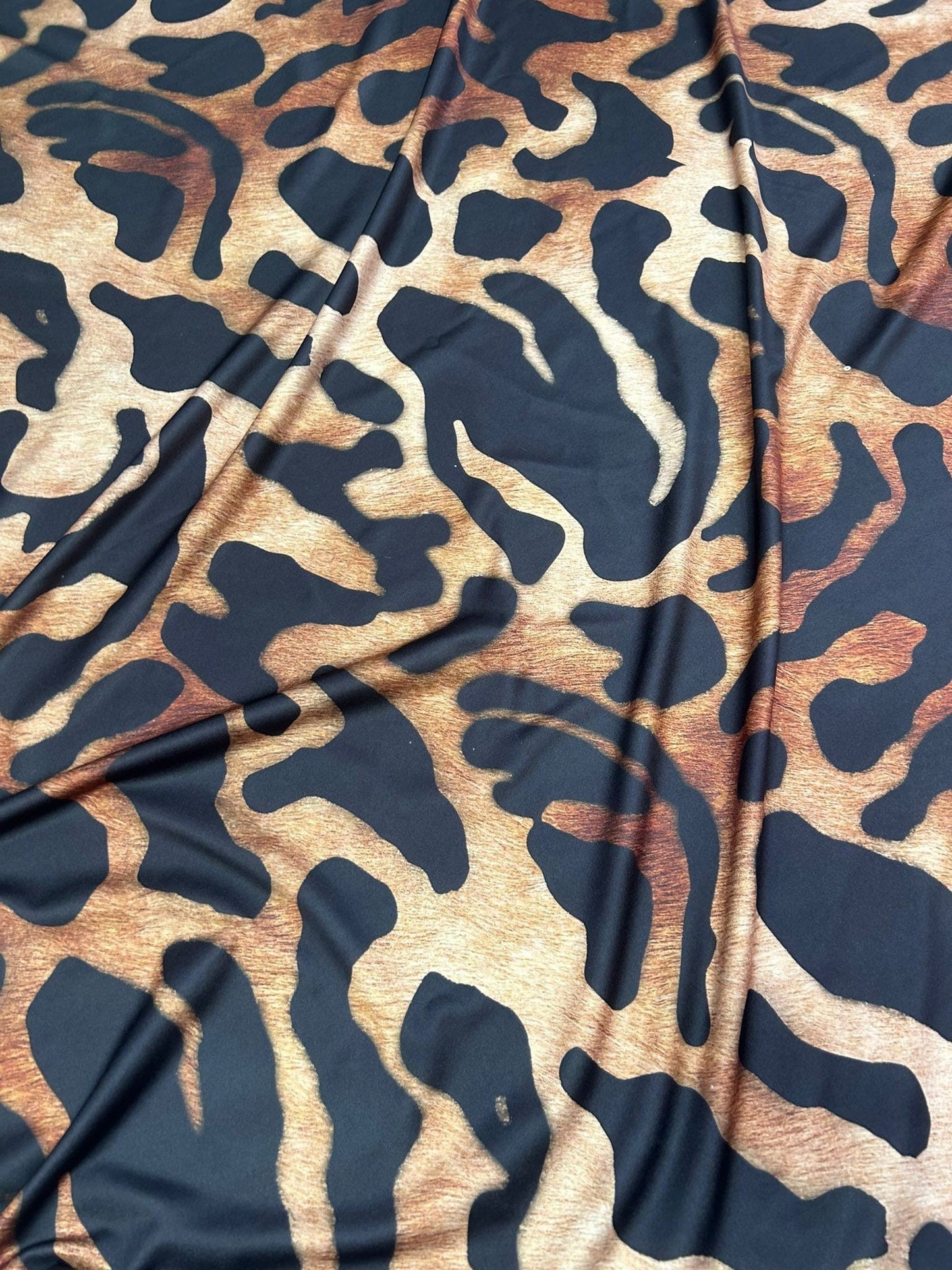 Big Leopard Print Fabric