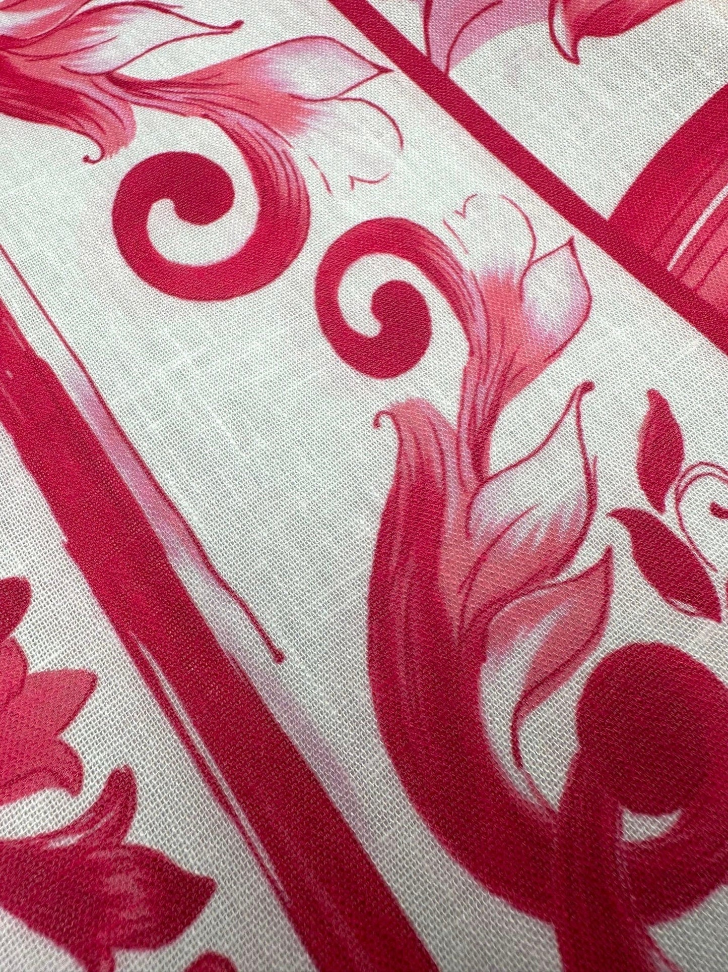 Big Majolica Pattern Fabric