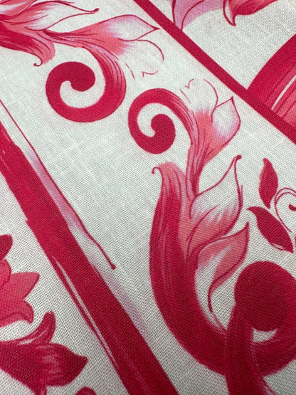 Big Majolica Pattern Fabric