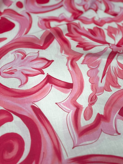 Big Majolica Pattern Fabric