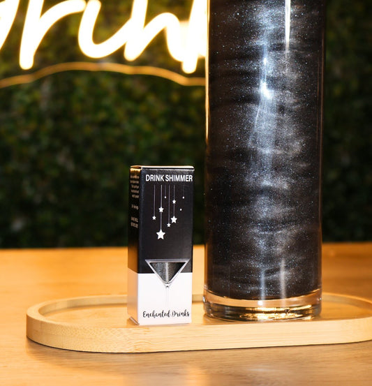 Black Edible Drink Shimmer