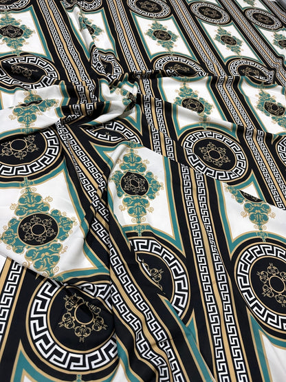 Greek Key Pattern Fabric