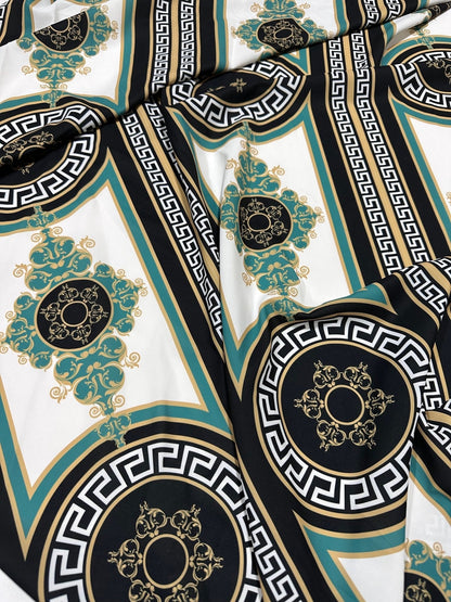 Greek Key Pattern Fabric