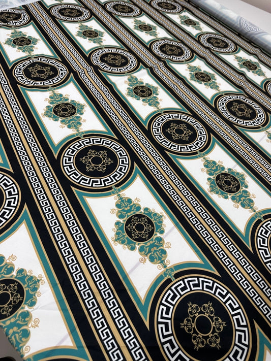Greek Key Pattern Fabric