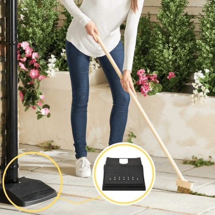 Plastic Drain Cover - Outside Black Gutter Drain Guard