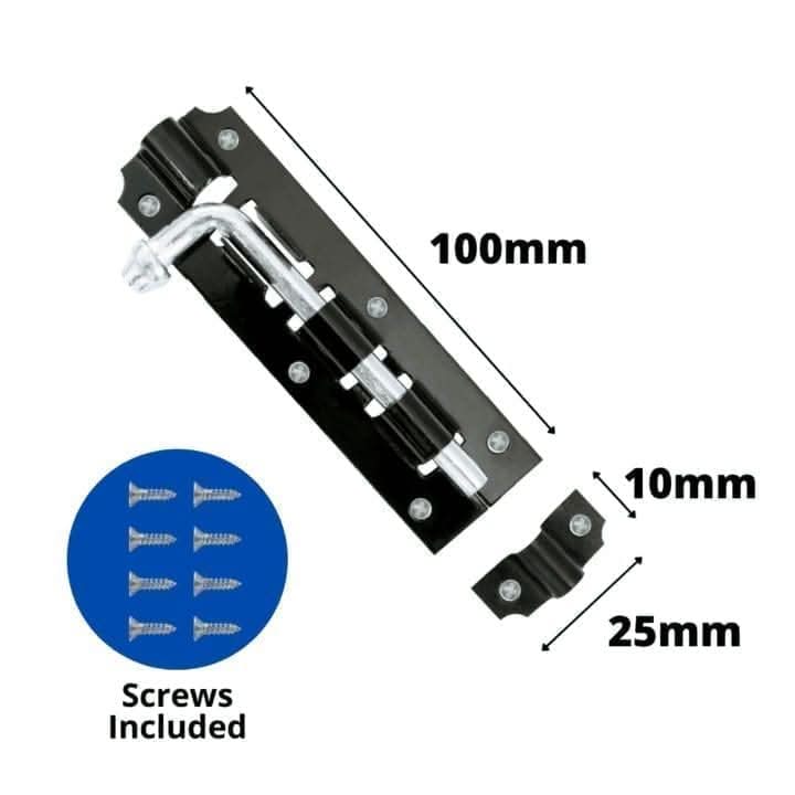 Jumbo Tower Bolt Lock 4"