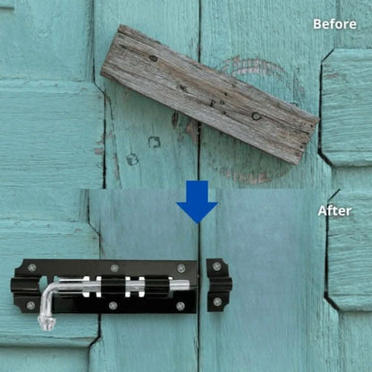 Jumbo Tower Bolt Lock 4"