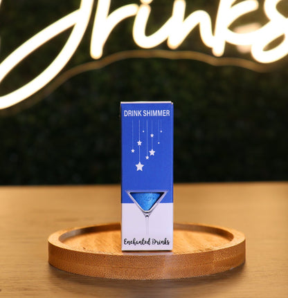 Blue Edible Drink Shimmer