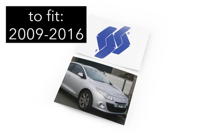 Car Emblem Vinyl Wrap Kit Front & Rear Badge Sticker Set