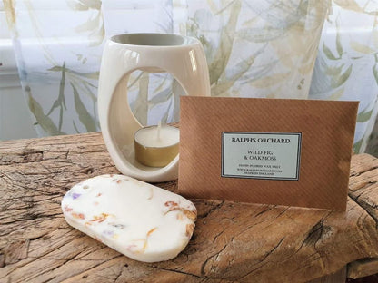 Wax Melt Starter Kit – Burner, Soy Tealight & Scented Melt