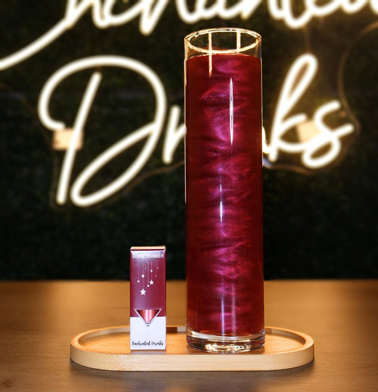 Burgundy Edible Drink Shimmer