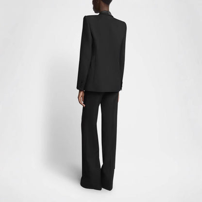 Business Temperament Slim-fit Collar Suit Coat