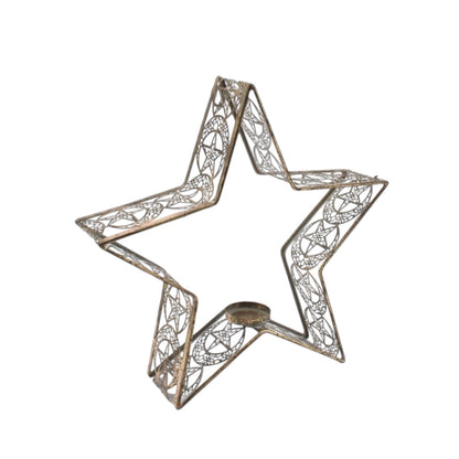 37CM METAL CANDLE HOLDER