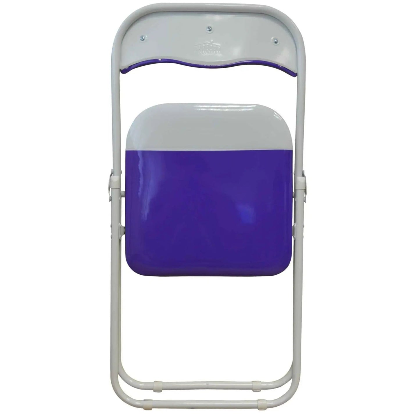 Purple Wave Padded Folding Chair