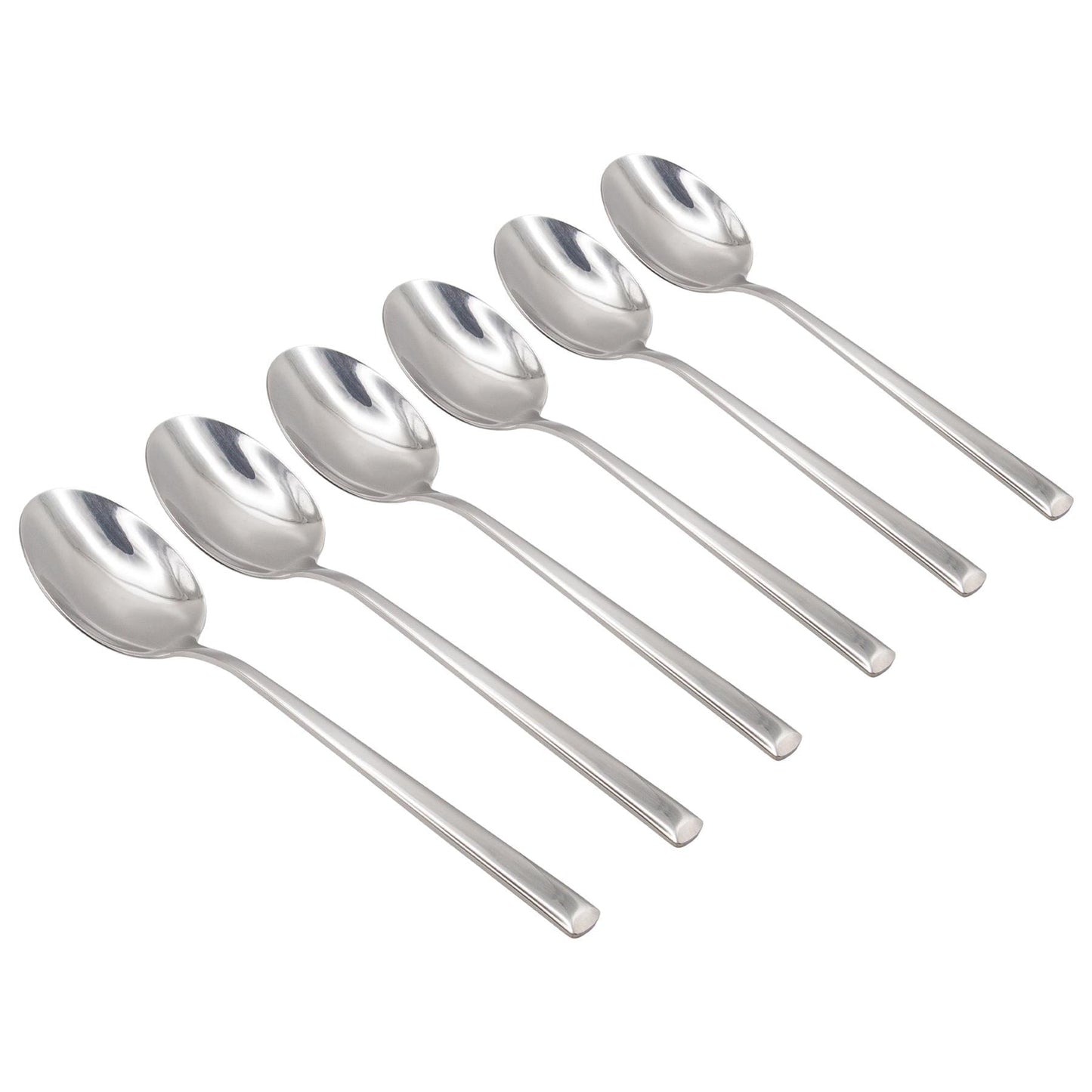 6 x Stainless Steel Dessert Spoons