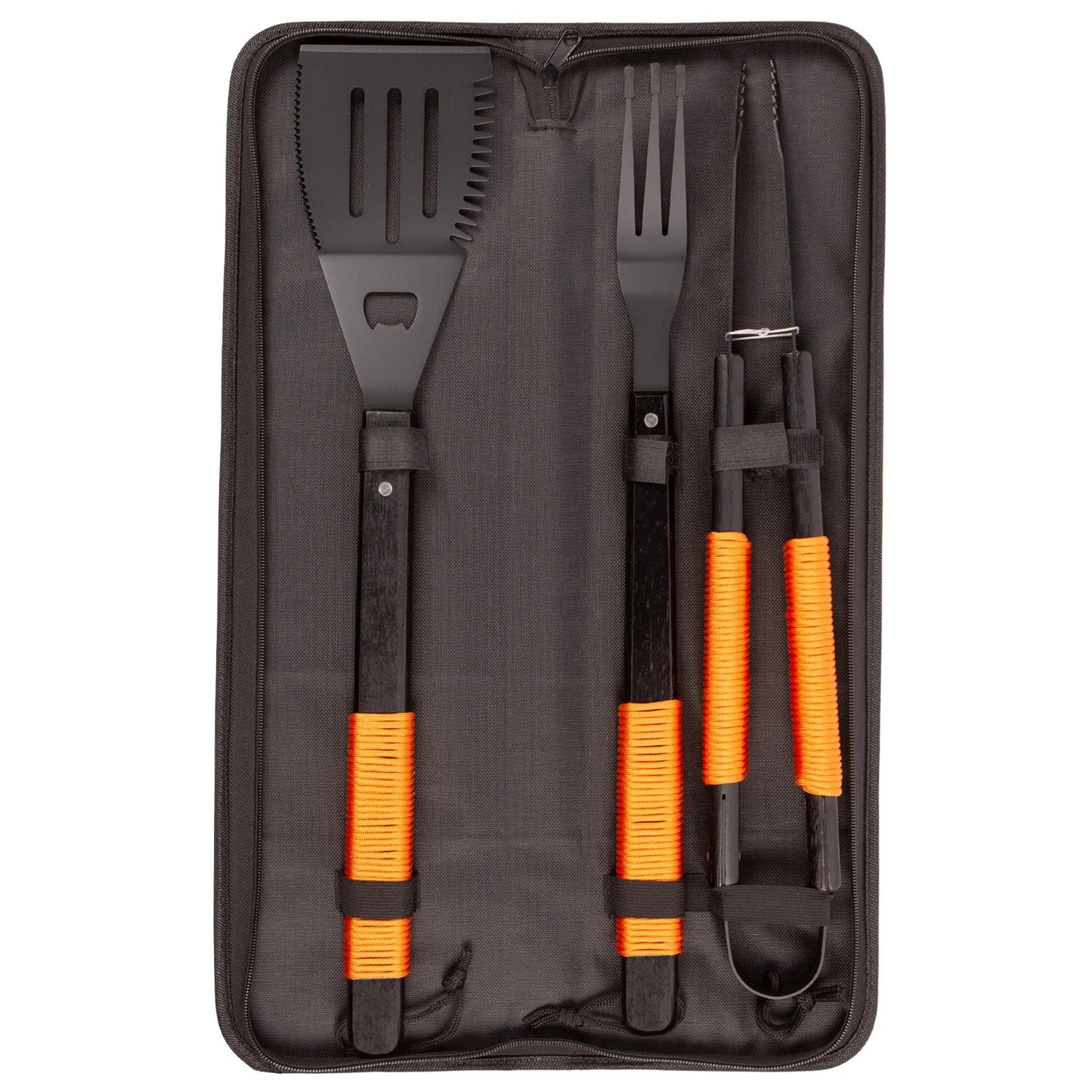 3pc Wooden BBQ Tool Set