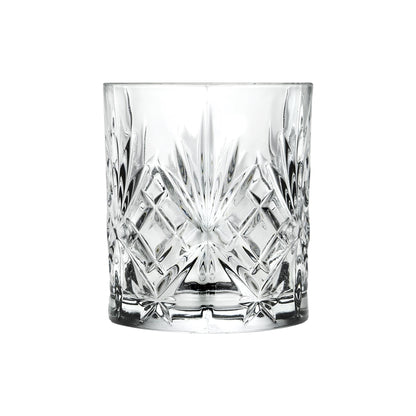 240ml Crystal Melodia Whisky Glasses - Pack of 6