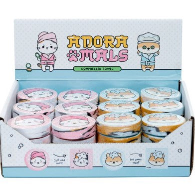 Compressed travel towel - pet