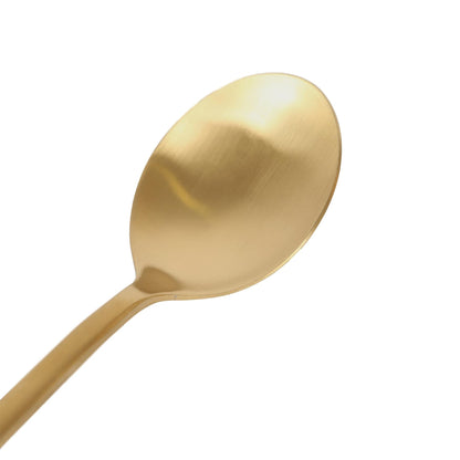 Stainless Steel Dessert Spoons - 20cm - Pack of Four