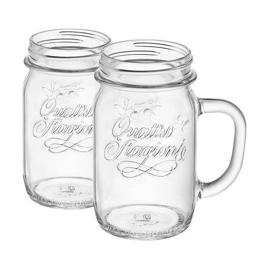 415ml Quattro Stagioni Mason Jars - Pack of Six