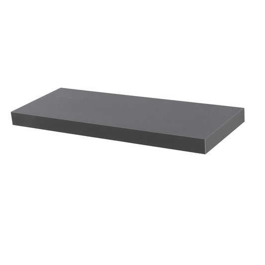 60cm Grey Modern Floating Shelf