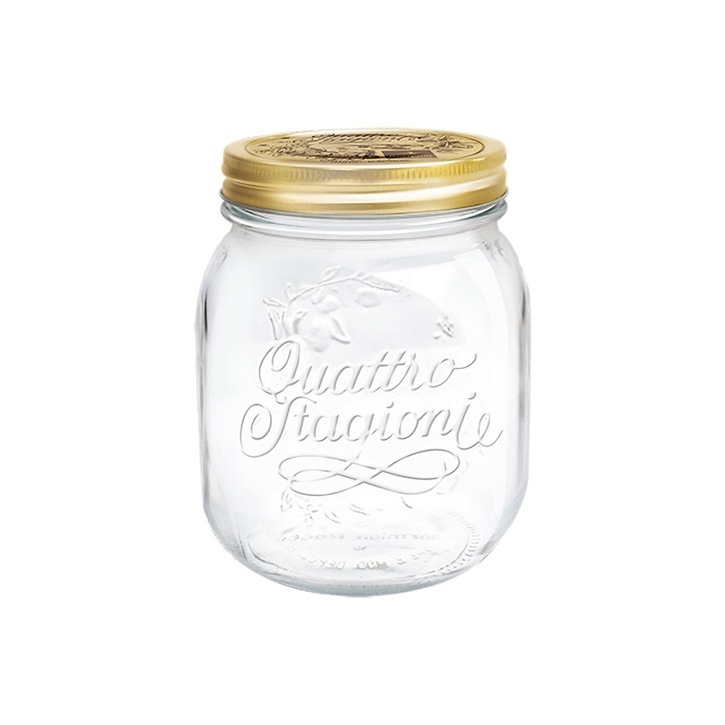 700ml Quattro Stagioni Glass Storage Jar